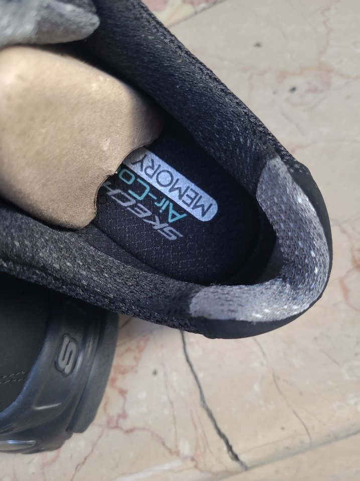 Skechers 38.5 Numara Siyah Kadın Spor Ayakkabı - Görsel 4