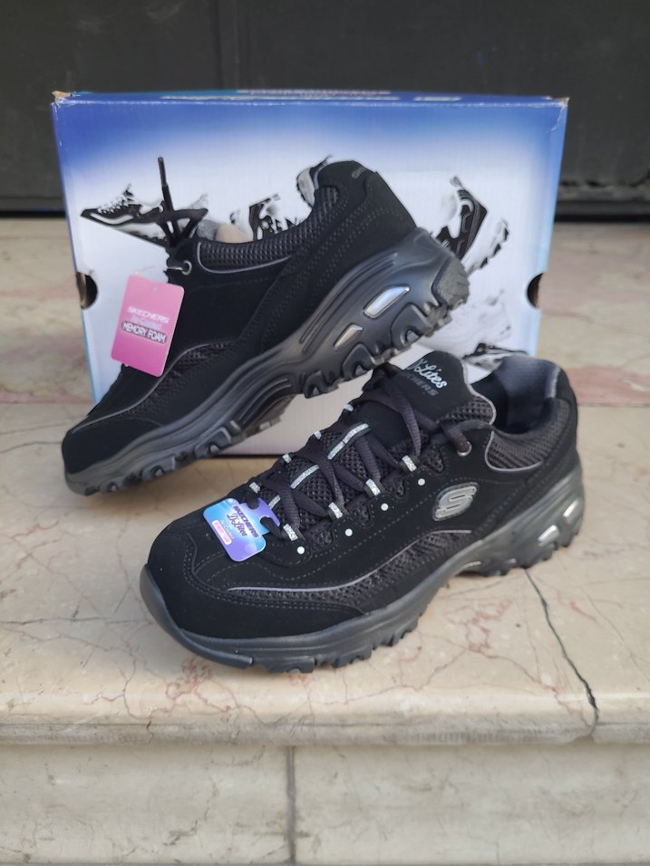 Skechers 38.5 Numara Siyah Kadın Spor Ayakkabı - Görsel 2