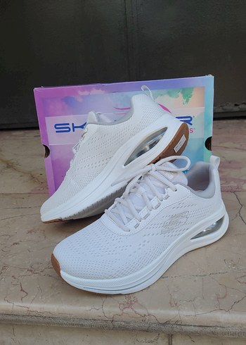 Skechers Skechers Beyaz 38.5 Numara Kadın Spor Ayakkabı