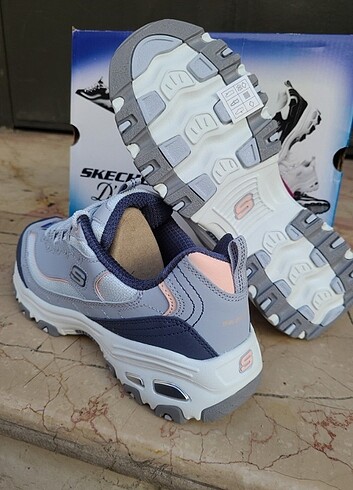 36 Beden mavi Renk SKECHERS D'LİTES 36 Numara Spor Ayakkabı