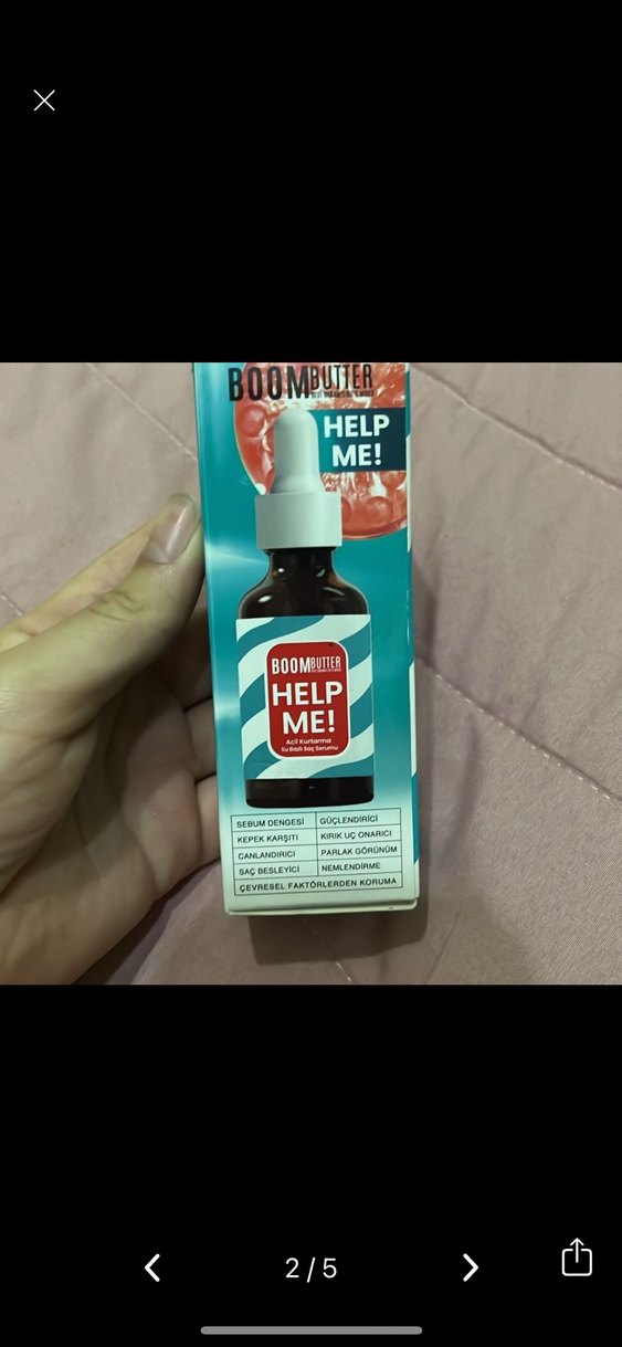 Boomelter Help Me Saç Serumu - Görsel 2