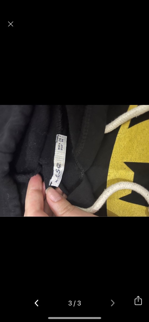 Siyah Fermuarlı Sweatshirt - Görsel 3