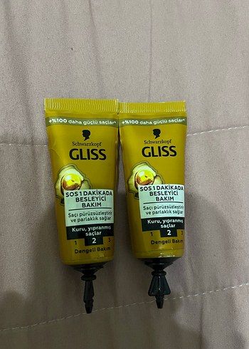 Gliss Saç Maskesi Sos Oil Nutritive 15 ml - Görsel 2