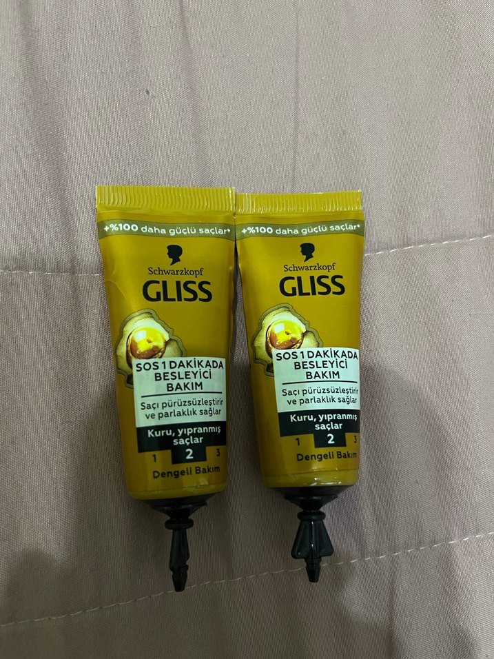 Gliss Saç Maskesi Sos Oil Nutritive 15 ml - Görsel 2