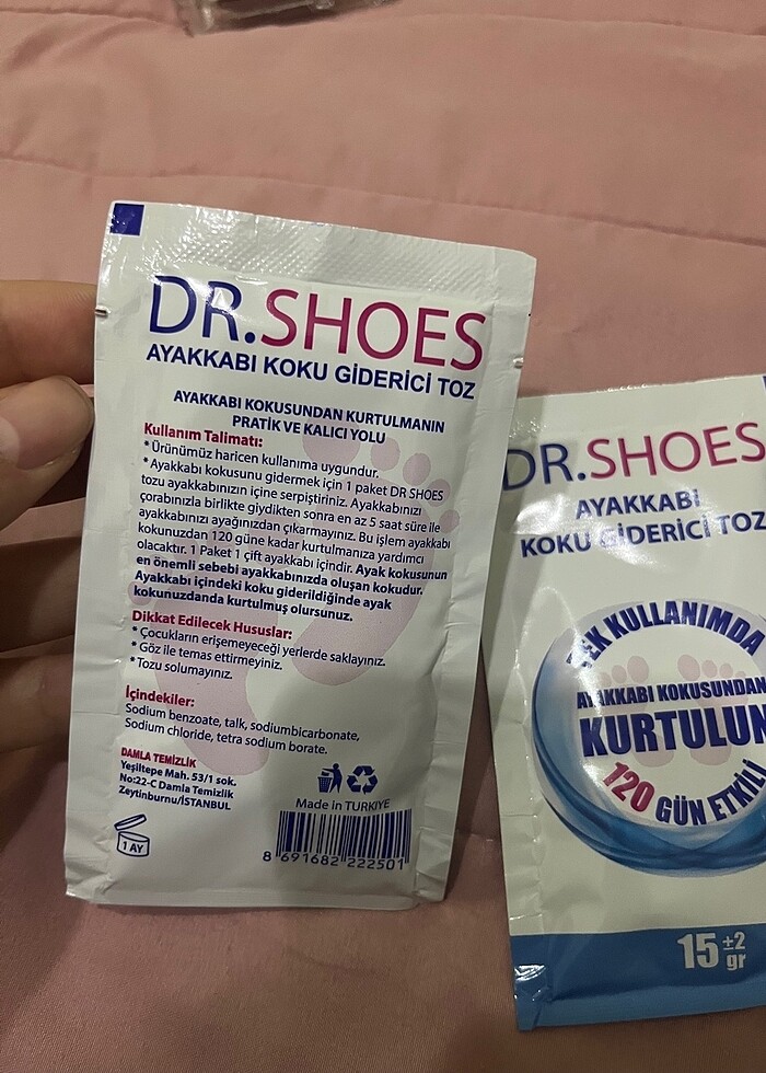 Dr shoes ayakkabı koku giderici - Görsel 2