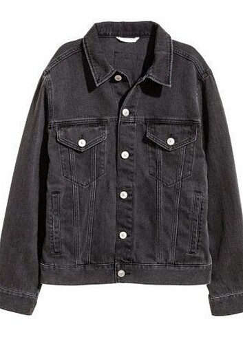 siyah denim kot ceket