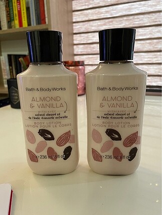 Bath and Body Works Almond Vanilla Losyon 2 Adet