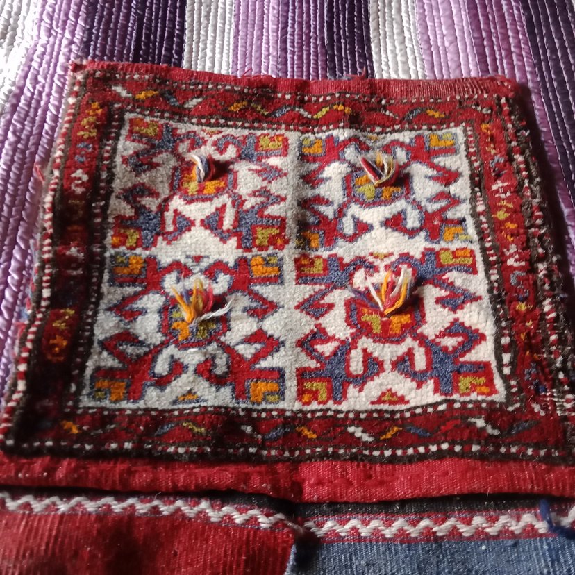 kök boya, yün. heybe - Görsel 3