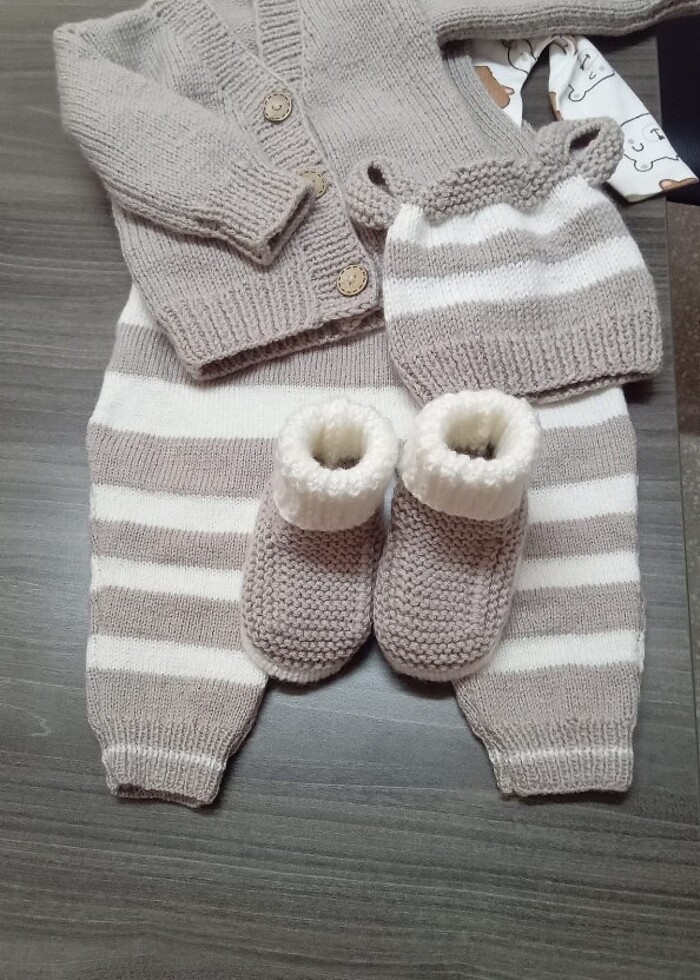 El örgüsü Bebek takım.  - Görsel 3