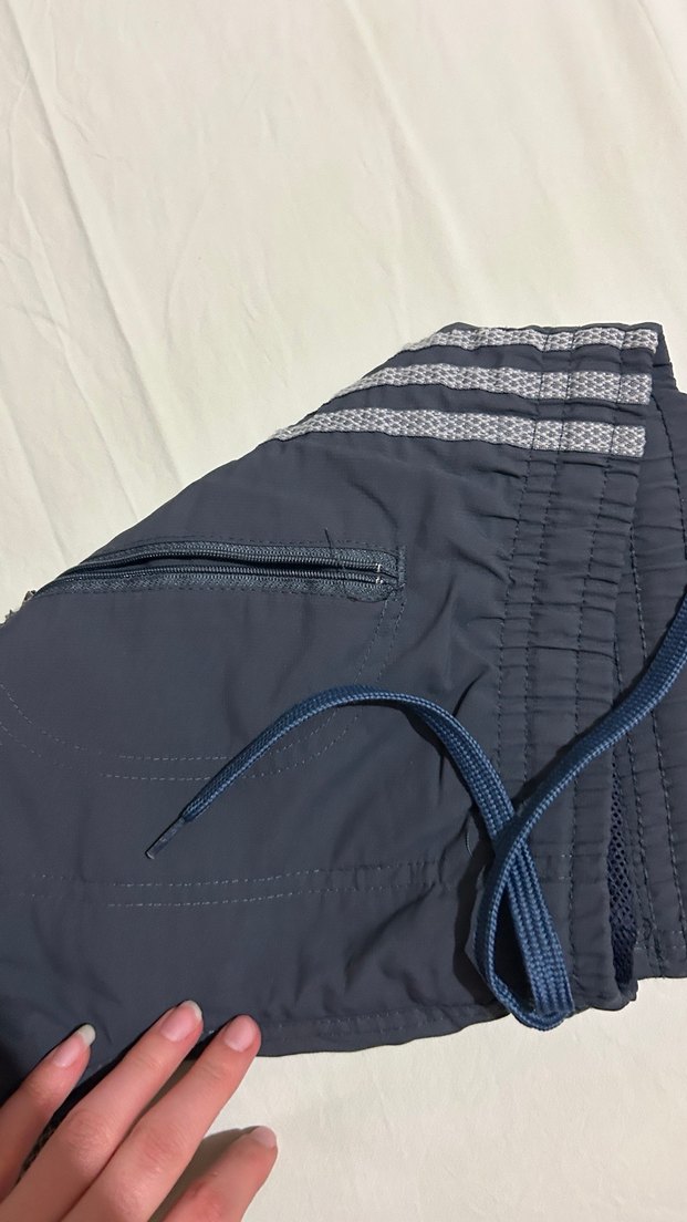 Erkek Gri Adidas Fermuarlı Rahat Eşofman Altı - Görsel 3