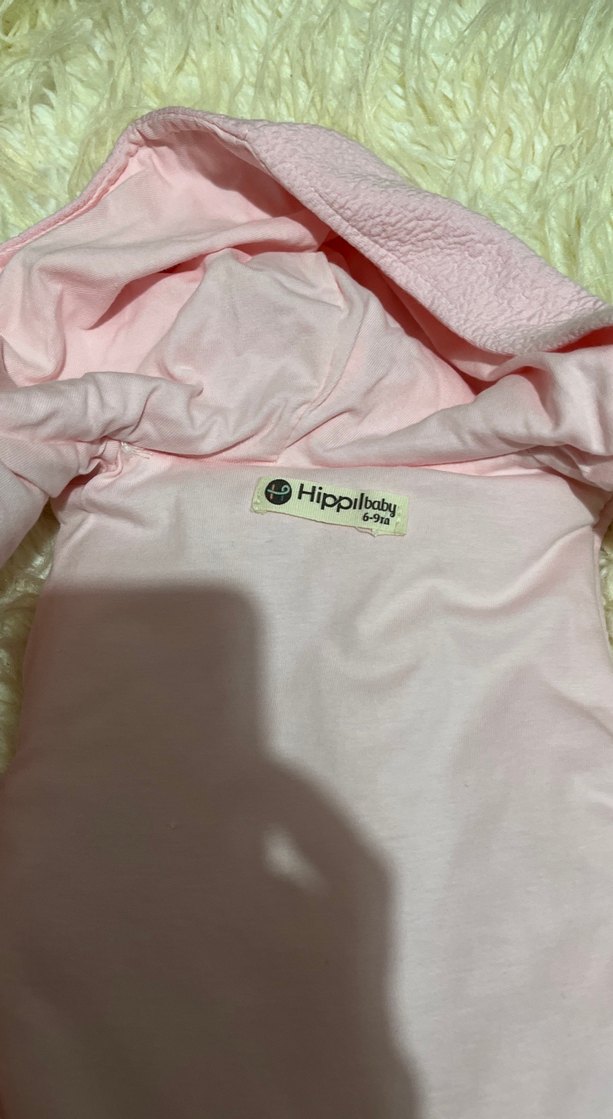 Kız Çocuk Kapüşonlu Peluş Yelek - Görsel 3