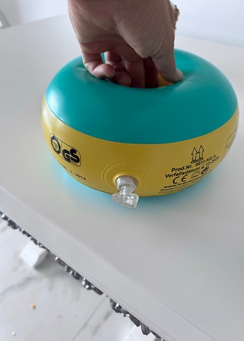 Çocuklar için Turkuaz Yüzme Simidi - Görsel 10