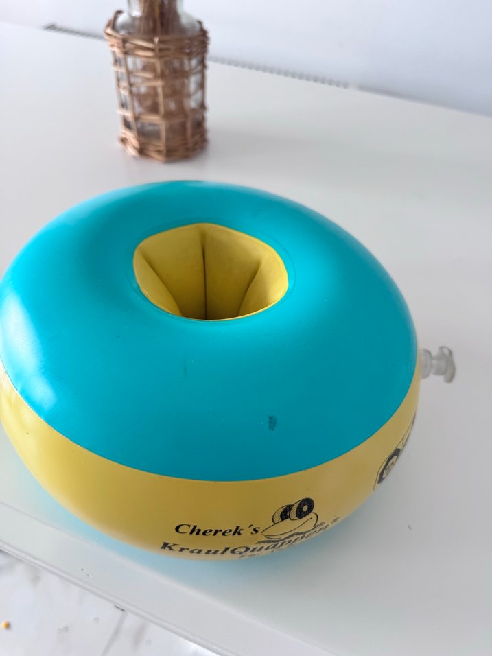 Çocuklar için Turkuaz Yüzme Simidi - Görsel 5