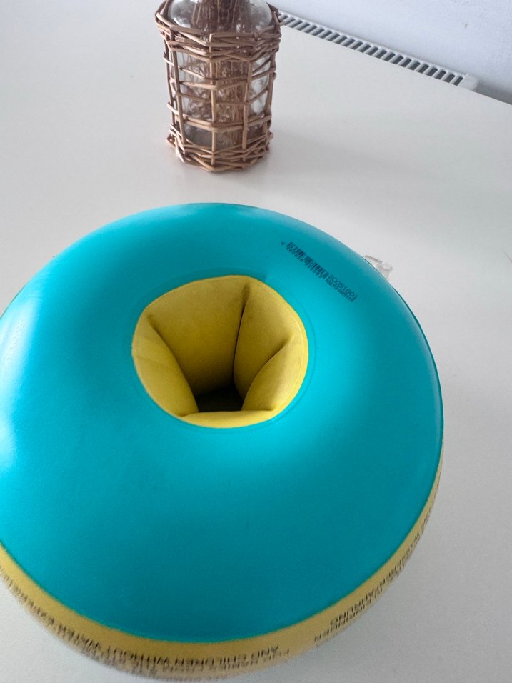 Çocuklar için Turkuaz Yüzme Simidi - Görsel 3