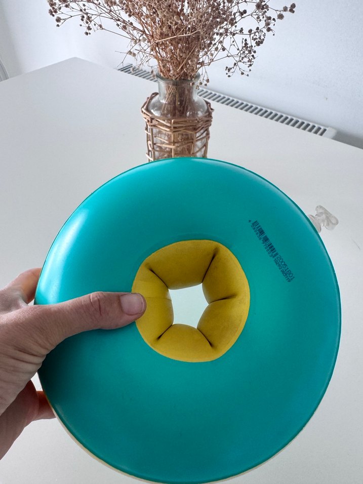 Çocuklar için Turkuaz Yüzme Simidi - Görsel 2