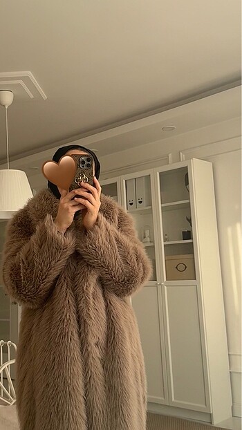 l Beden zara kürk pelüş yeni