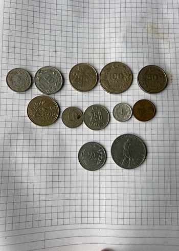 Eski Türk Lirası Banknotları Koleksiyonu - Görsel 7