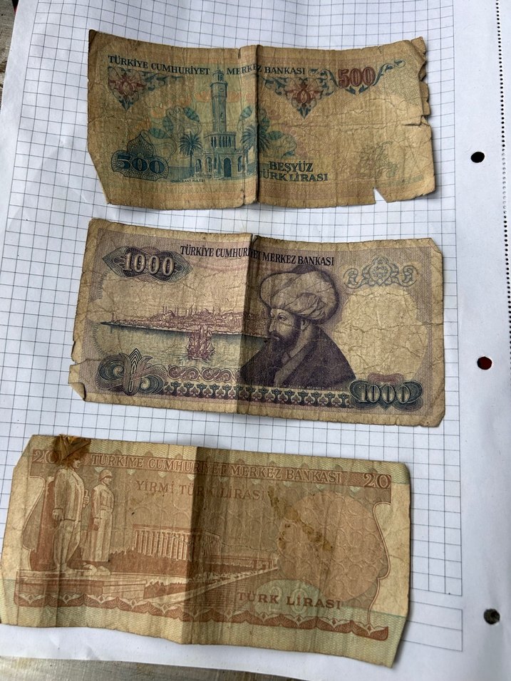 Eski Türk Lirası Banknotları Koleksiyonu - Görsel 3