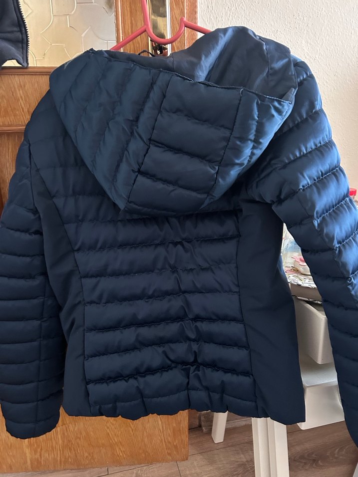 Mudo Lacivert Kadın Fermuarlı Mont - Görsel 2