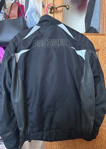 Siyah Fermuarlı Motor Ceketi - Görsel 2