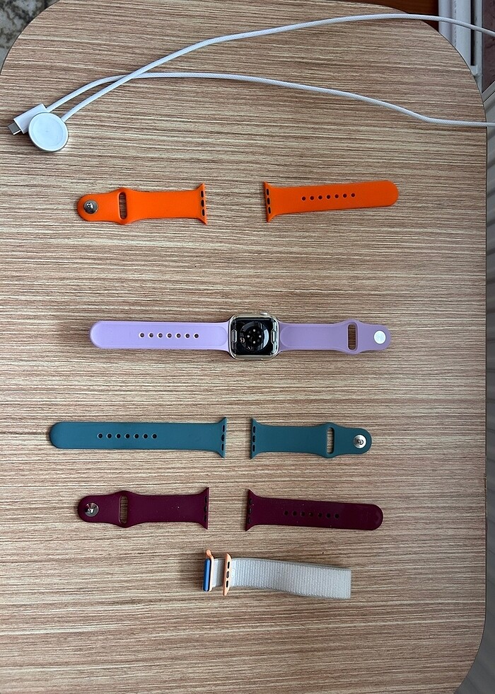 Apple watch 9 yıldız ışığı 41mm  GPS - Görsel 4