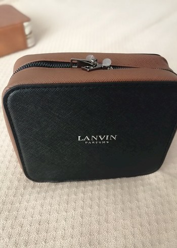 LANVIN Deri Kadın Makyaj Çantası