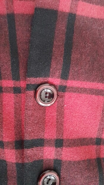 38 Beden bordo Renk Palto