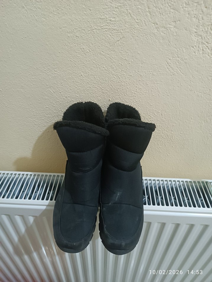 Kadın Siyah Dolgu Topuklu Günlük Bot - Görsel 2