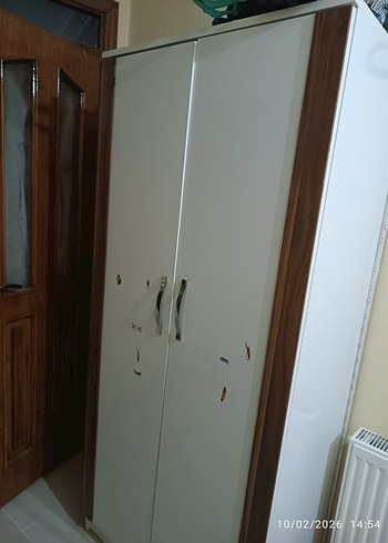 Beyaz ve gri çocuk dolabı - Görsel 4
