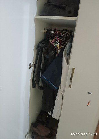 Beyaz ve gri çocuk dolabı - Görsel 3