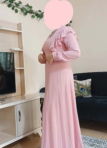 40 Beden Şifon Elbise