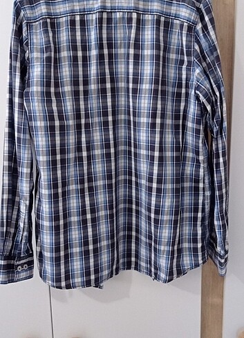 MAVİ ERKEK GÖMLEK  - Görsel 4