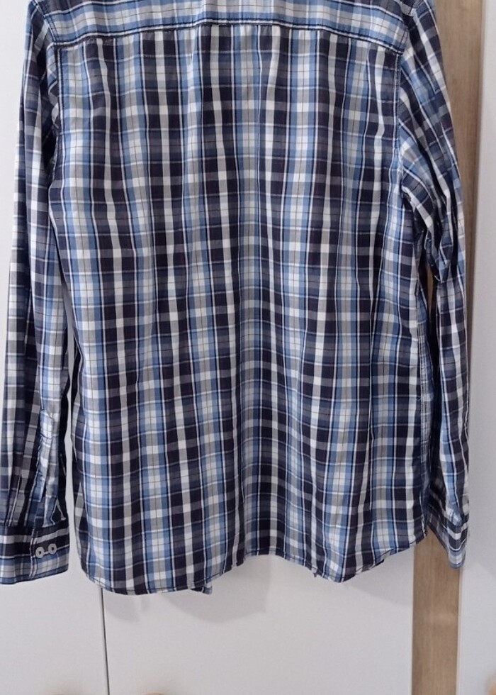 MAVİ ERKEK GÖMLEK  - Görsel 4