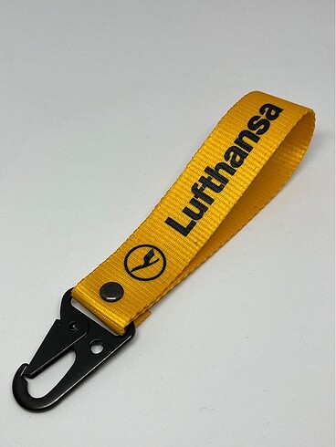 Lufthansa Kumaş Anahtarlık