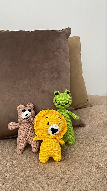 Diğer Amigurumi Kurbağa