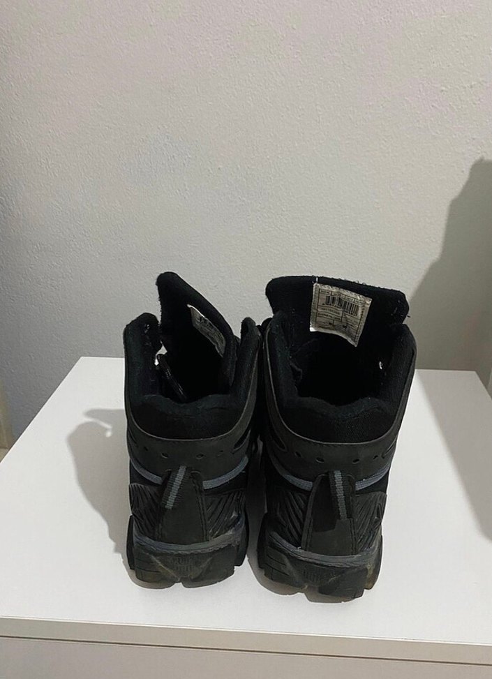 FİYAT DÜŞTÜÜÜ  Siyah Torex Erkek Outdoor Botlar Velcro Detaylı - Görsel 4