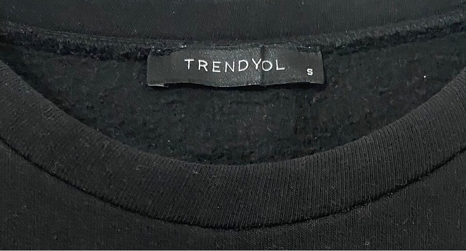 Erkek siyah sweatshirt - Görsel 2