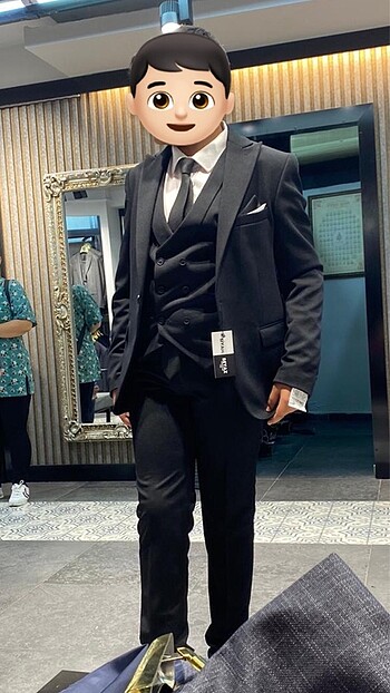 Genç Çocuk Takım Elbise - Görsel 2