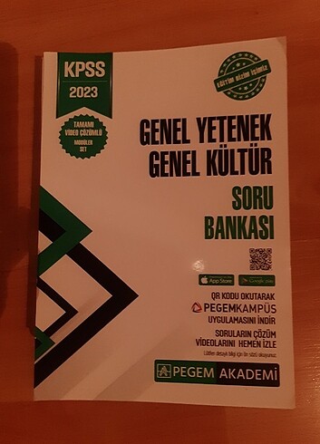 KPSS 2023 Pegem Genel Kültür Genel Yetenek Soru Bankası