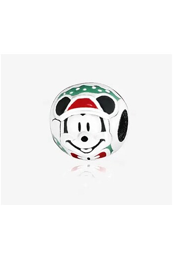 Pandora Mickey Mouse Christmas Charm