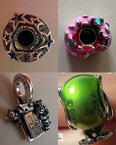 4 adet charm