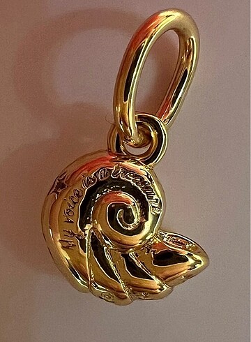  Beden Pandora deniz kabuğu charm