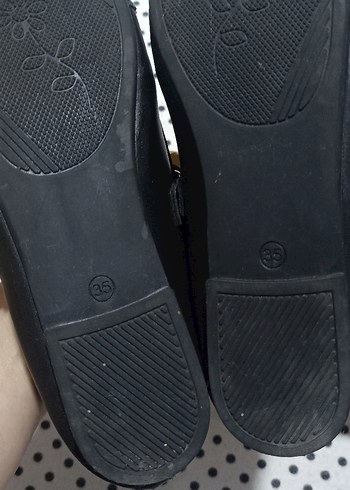 Kız Çocuk Siyah Kemerli Babet Ayakkabı - Görsel 2