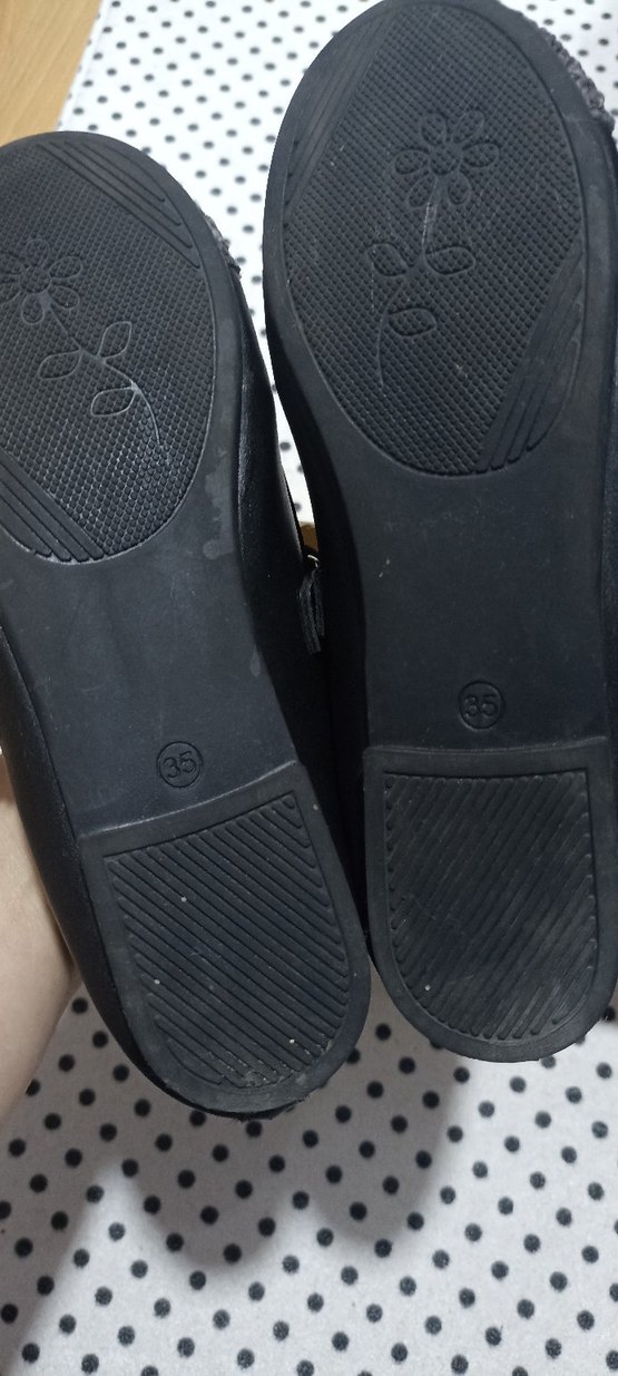 Kız Çocuk Siyah Kemerli Babet Ayakkabı - Görsel 2