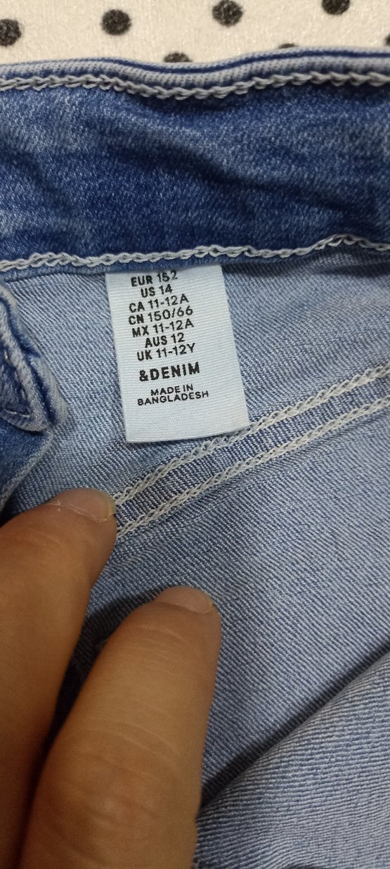 kız çocuk kot şort (ikili) - Görsel 5