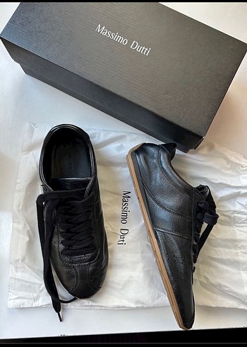Massimo Dutti Deri spor ayakkabı