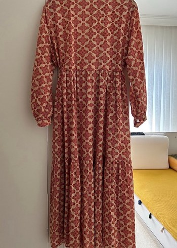 Massimo Dutti Uzun Kollu Bohem Elbise