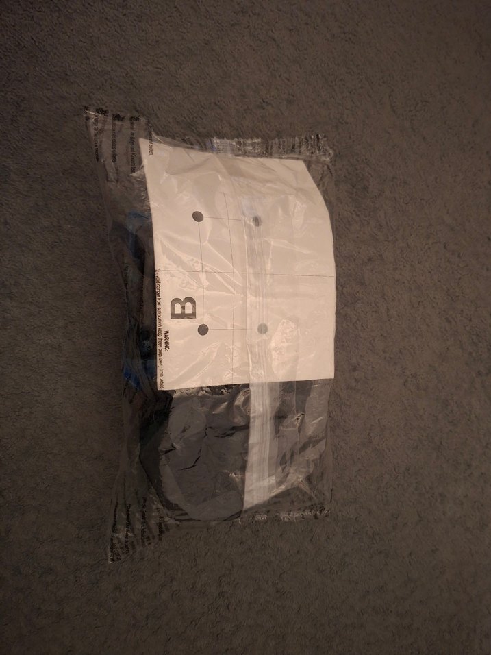 Montaj Braketi ve Vidalar Seti Siyah - Görsel 2