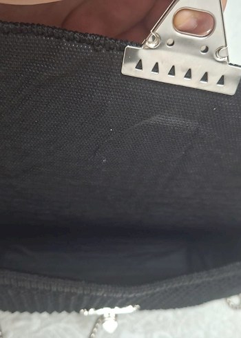 Siyah  el Örgüsü Kadın Çanta - Görsel 10