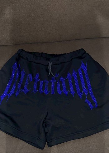 Metafang Taşlı Şort - Görsel 2